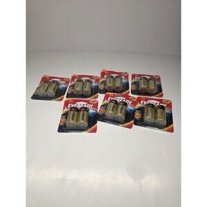 New/Sealed (7 Pack) Eveready Gold - C2 Batteries - 2 Ct. Each Pack Free Ship
